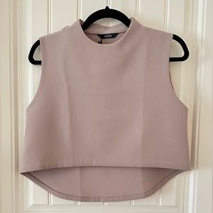 Kaarem Assymetric Crop Blouse